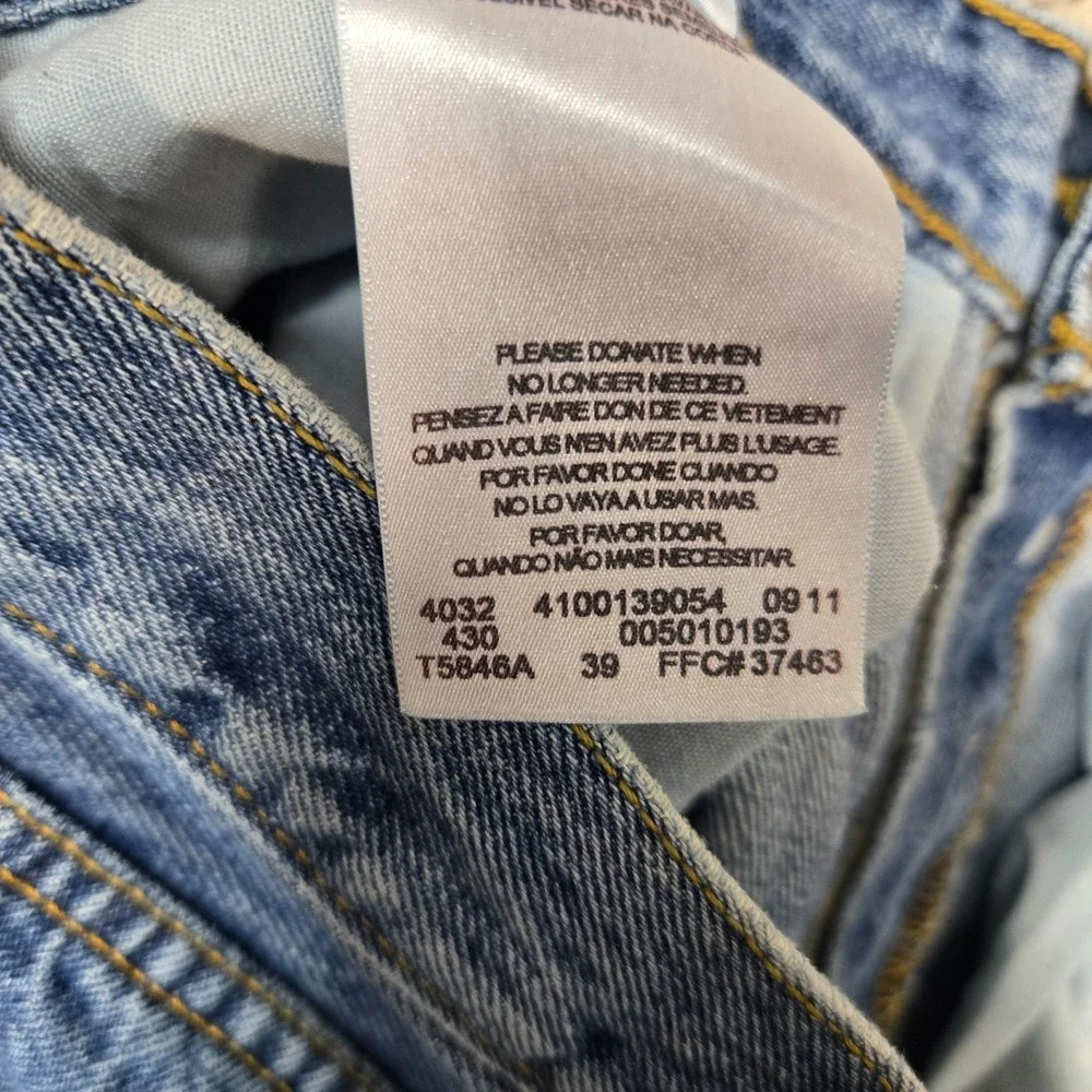 Levis 501 Jeans Mens 33x34 (fit 32x32.5) Blue Button Fly Denim 100% cotton